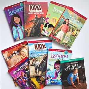 American Girl Books Bundle 9 Paperback Set Kaya Luciana Nanea Isabelle